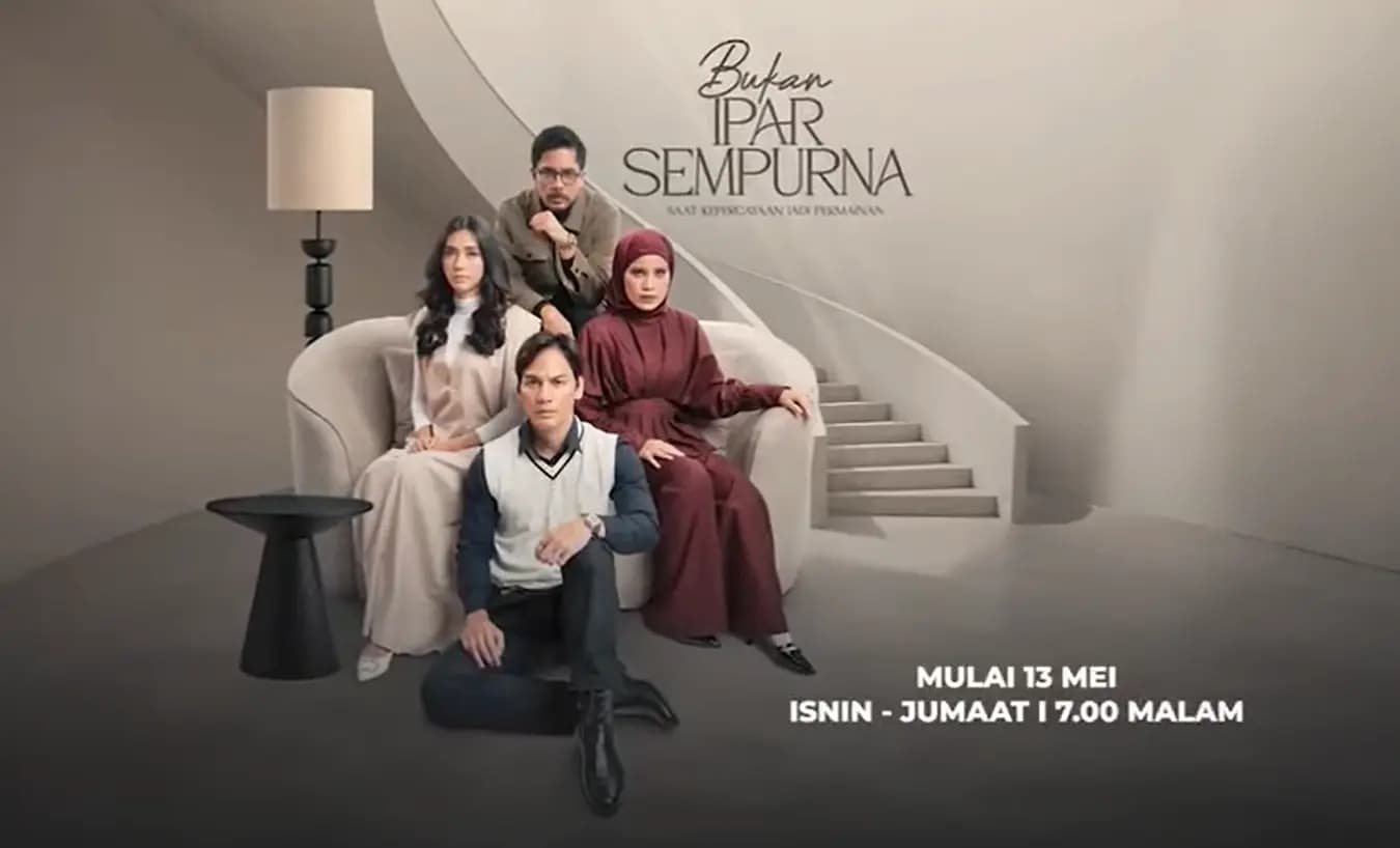 Poster drama melayu Bukan Ipar Sempurna