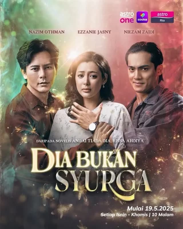Poster drama melayu Dia Bukan Syurga
