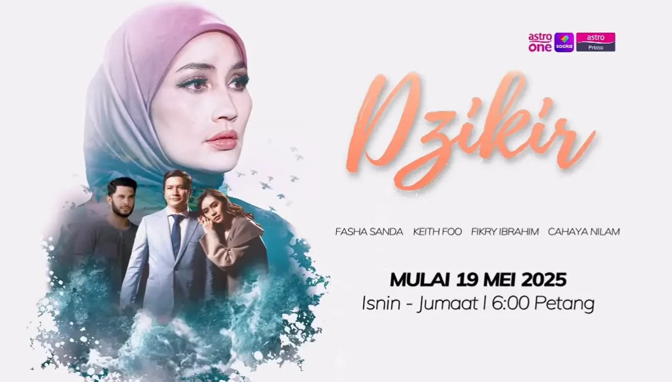 Poster drama melayu Dzikir